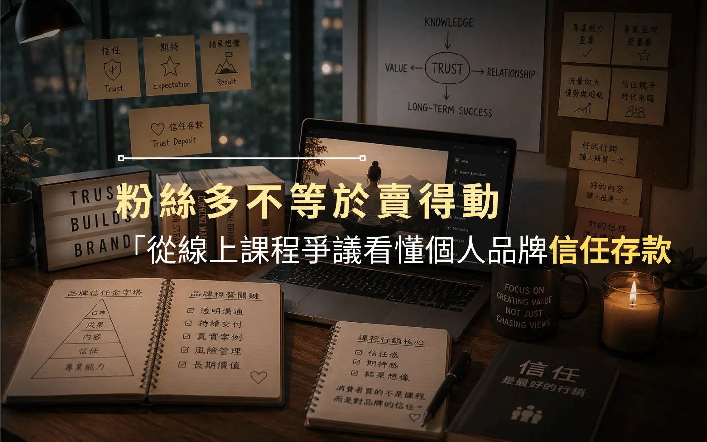 個人品牌的信任存款